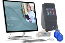 Lade das Bild in den Galerie-Viewer, NovaTime V5 Starterpaket mit USB-Terminal und 2 Std. Einrichtung – inkl. 10 Mitarbeiter, erweiterbar
