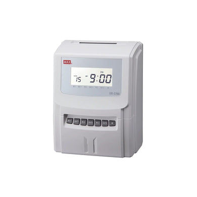 Einfache Zeiterfassung mit der MAX ER 2700 Stempeluhr