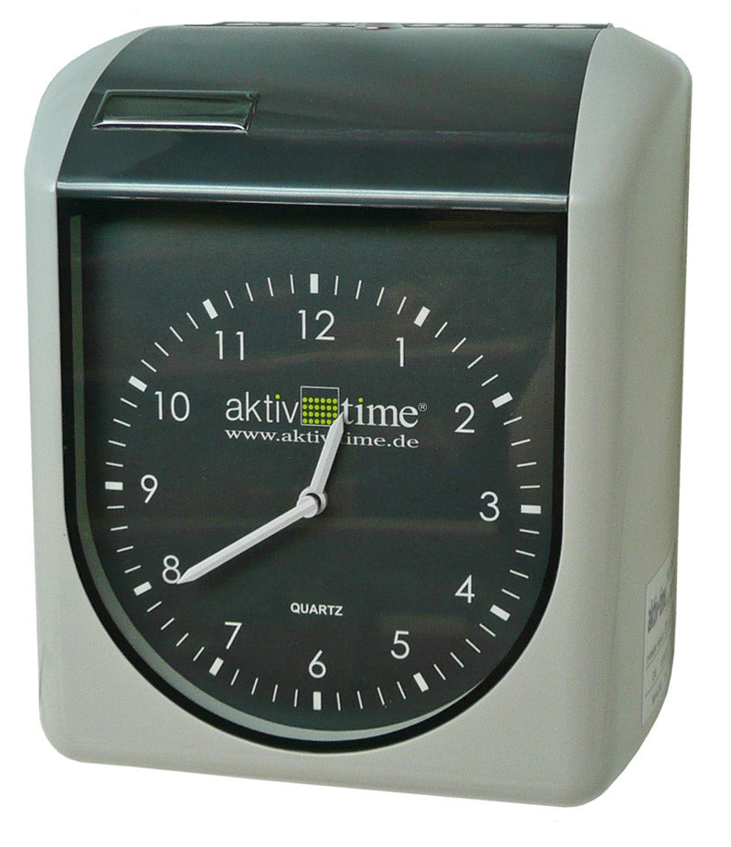 Stempeluhr aktiv-time  at100a inkl. 100 Stempelkarten Starterpaket